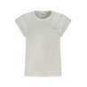 PEPE JEANS T-SHIRT MANICHE CORTE DONNA BIANCO