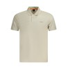 BOSS POLO MANICHE CORTE UOMO BEIGE