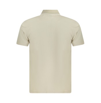 BOSS POLO MANICHE CORTE UOMO BEIGE