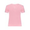 TOMMY HILFIGER T-SHIRT MANICHE CORTE DONNA ROSA