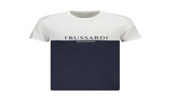 TRUSSARDI T-SHIRT MANICHE CORTE UOMO BIANCO