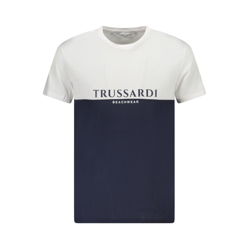 TRUSSARDI T-SHIRT MANICHE CORTE UOMO BIANCO