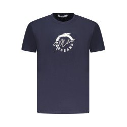 TRUSSARDI T-SHIRT MANICHE CORTE UOMO BLU
