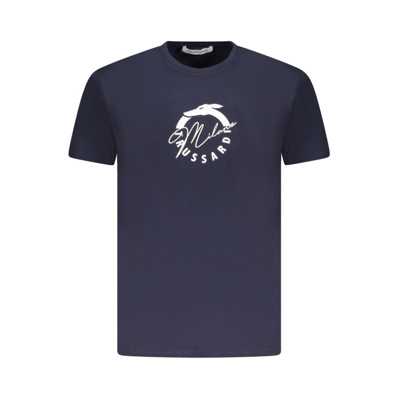 TRUSSARDI T-SHIRT MANICHE CORTE UOMO BLU