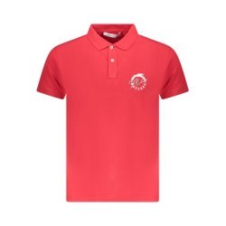 TRUSSARDI POLO MANICHE CORTE UOMO ROSSO