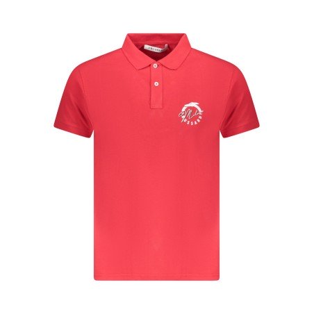 TRUSSARDI POLO MANICHE CORTE UOMO ROSSO