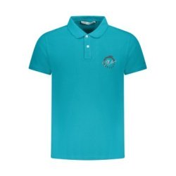 TRUSSARDI POLO MANICHE CORTE UOMO AZZURRO