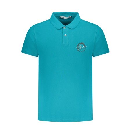 TRUSSARDI POLO MANICHE CORTE UOMO AZZURRO