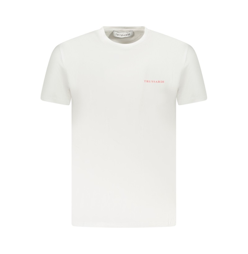 TRUSSARDI T-SHIRT MANICHE CORTE UOMO BIANCO TRUSSARDI T-SHIRT MANICHE CORTE UOMO BIANCO