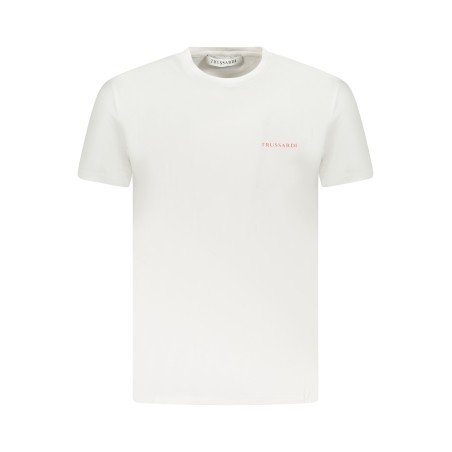 TRUSSARDI T-SHIRT MANICHE CORTE UOMO BIANCO