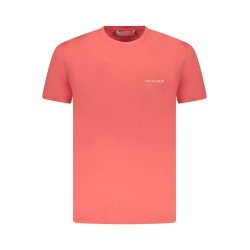 TRUSSARDI T-SHIRT MANICHE CORTE UOMO ROSA