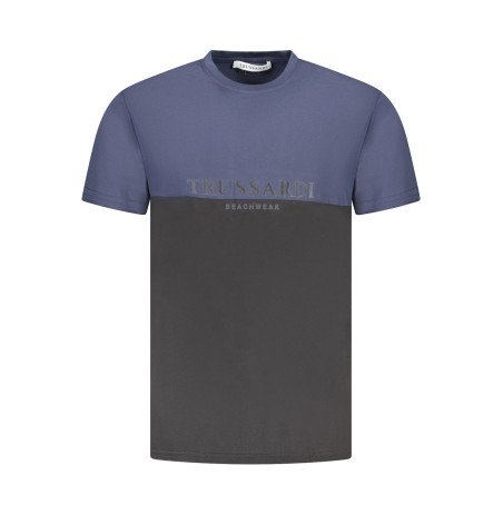 TRUSSARDI T-SHIRT MANICHE CORTE UOMO BLU