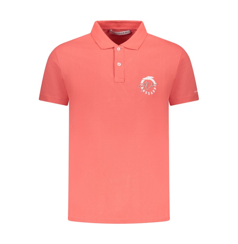 TRUSSARDI POLO MANICHE CORTE UOMO ROSA TRUSSARDI POLO MANICHE CORTE UOMO ROSA