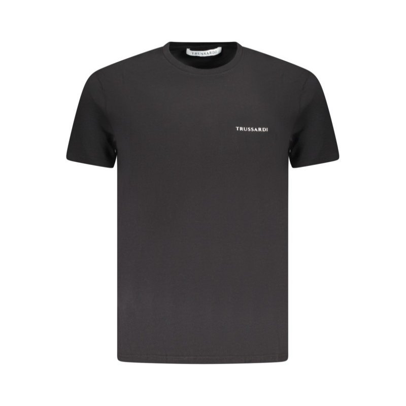 TRUSSARDI T-SHIRT MANICHE CORTE UOMO NERO