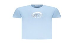 TRUSSARDI T-SHIRT MANICHE CORTE UOMO AZZURRO