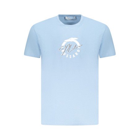 TRUSSARDI T-SHIRT MANICHE CORTE UOMO AZZURRO