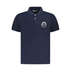 TRUSSARDI POLO MANICHE CORTE UOMO BLU