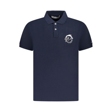 TRUSSARDI POLO MANICHE CORTE UOMO BLU