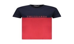 TRUSSARDI T-SHIRT MANICHE CORTE UOMO ROSSO