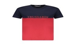 TRUSSARDI T-SHIRT MANICHE CORTE UOMO ROSSO