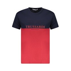 TRUSSARDI T-SHIRT MANICHE CORTE UOMO ROSSO