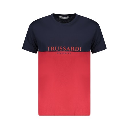 TRUSSARDI T-SHIRT MANICHE CORTE UOMO ROSSO