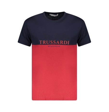 TRUSSARDI T-SHIRT MANICHE CORTE UOMO ROSSO