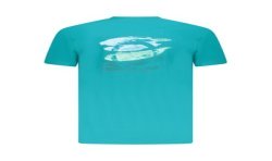 TRUSSARDI T-SHIRT MANICHE CORTE UOMO AZZURRO