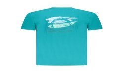 TRUSSARDI T-SHIRT MANICHE CORTE UOMO AZZURRO