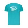 TRUSSARDI T-SHIRT MANICHE CORTE UOMO AZZURRO