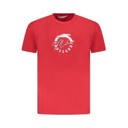 TRUSSARDI T-SHIRT MANICHE CORTE UOMO ROSSO