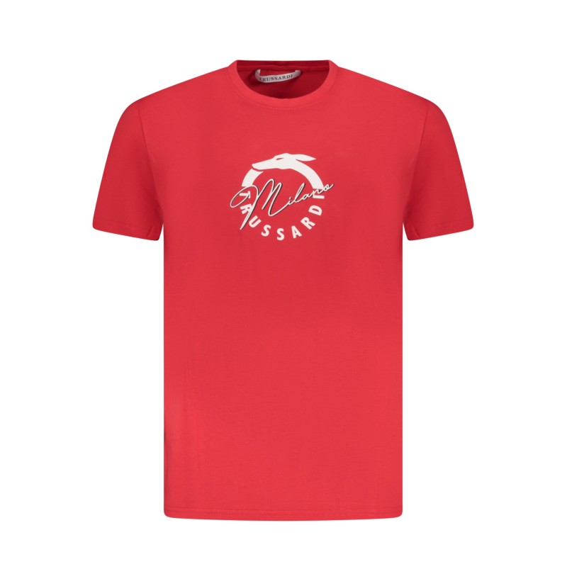 TRUSSARDI T-SHIRT MANICHE CORTE UOMO ROSSO TRUSSARDI T-SHIRT MANICHE CORTE UOMO ROSSO