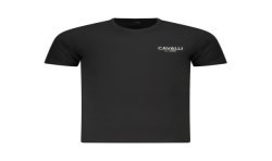 CAVALLI CLASS T-SHIRT MANICHE CORTE UOMO NERO