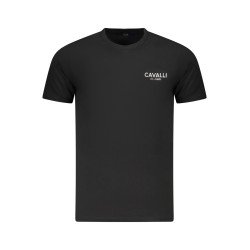 CAVALLI CLASS T-SHIRT MANICHE CORTE UOMO NERO