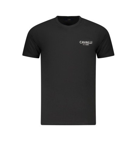 CAVALLI CLASS T-SHIRT MANICHE CORTE UOMO NERO