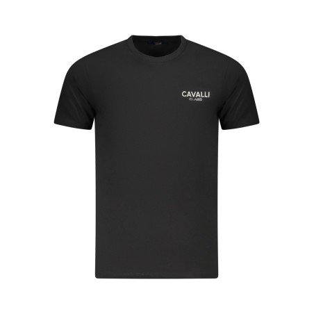 CAVALLI CLASS T-SHIRT MANICHE CORTE UOMO NERO