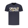 CAVALLI CLASS T-SHIRT MANICHE CORTE UOMO BLU