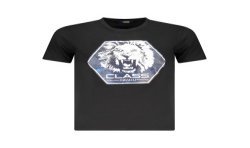 CAVALLI CLASS T-SHIRT MANICHE CORTE UOMO NERO