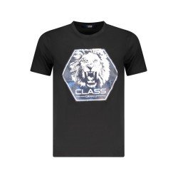 CAVALLI CLASS T-SHIRT MANICHE CORTE UOMO NERO