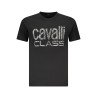 CAVALLI CLASS T-SHIRT MANICHE CORTE UOMO NERO