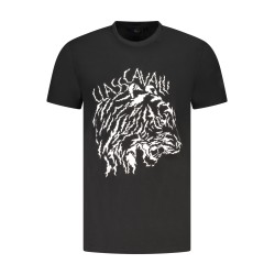 CAVALLI CLASS T-SHIRT MANICHE CORTE UOMO NERO