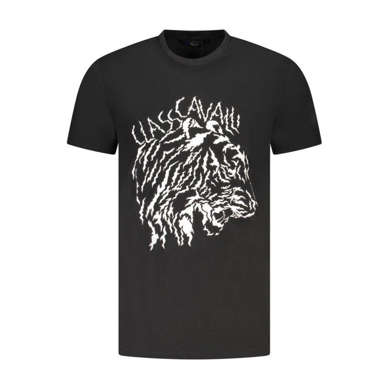 CAVALLI CLASS T-SHIRT MANICHE CORTE UOMO NERO CAVALLI CLASS T-SHIRT MANICHE CORTE UOMO NERO