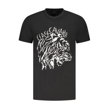 CAVALLI CLASS T-SHIRT MANICHE CORTE UOMO NERO
