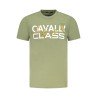 CAVALLI CLASS T-SHIRT MANICHE CORTE UOMO VERDE