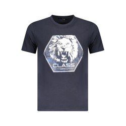CAVALLI CLASS T-SHIRT MANICHE CORTE UOMO BLU