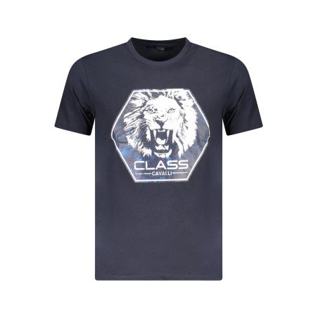 CAVALLI CLASS T-SHIRT MANICHE CORTE UOMO BLU