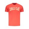 CAVALLI CLASS T-SHIRT MANICHE CORTE UOMO ROSSO