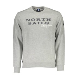 NORTH SAILS FELPA SENZA ZIP UOMO GRIGIO