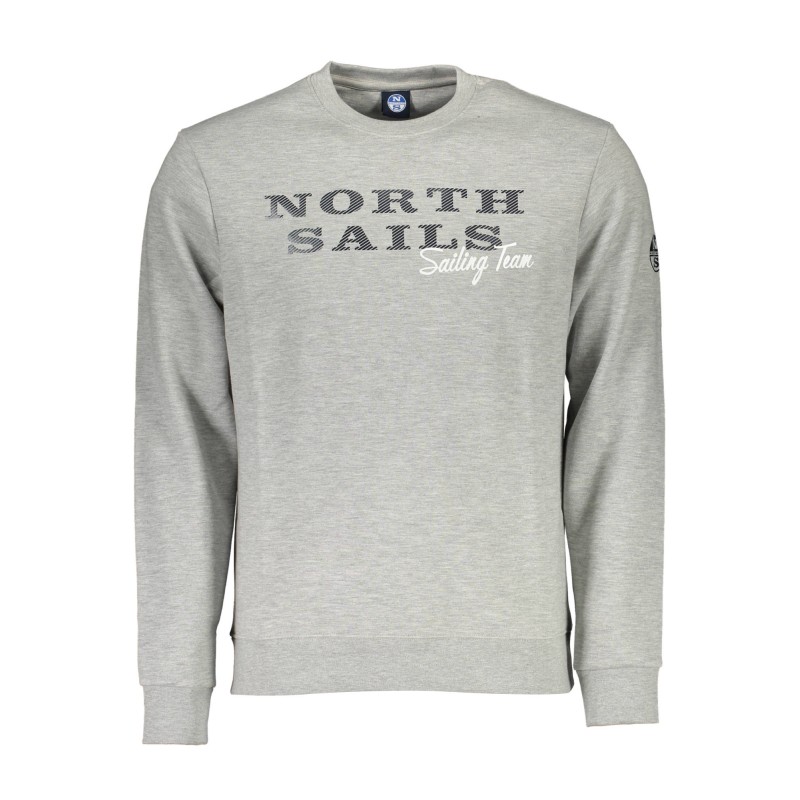 NORTH SAILS FELPA SENZA ZIP UOMO GRIGIO