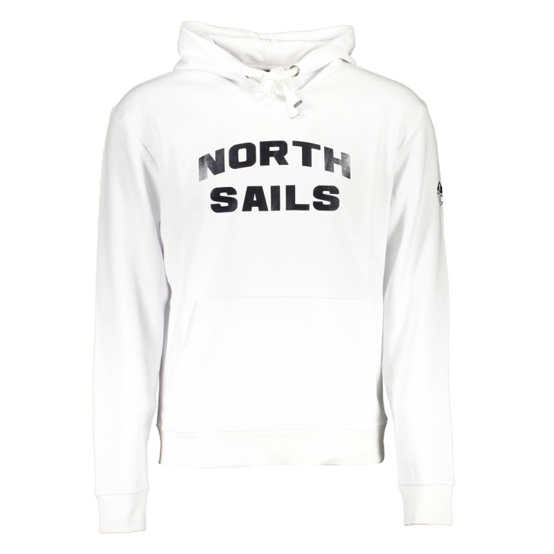 NORTH SAILS FELPA SENZA ZIP UOMO BIANCO